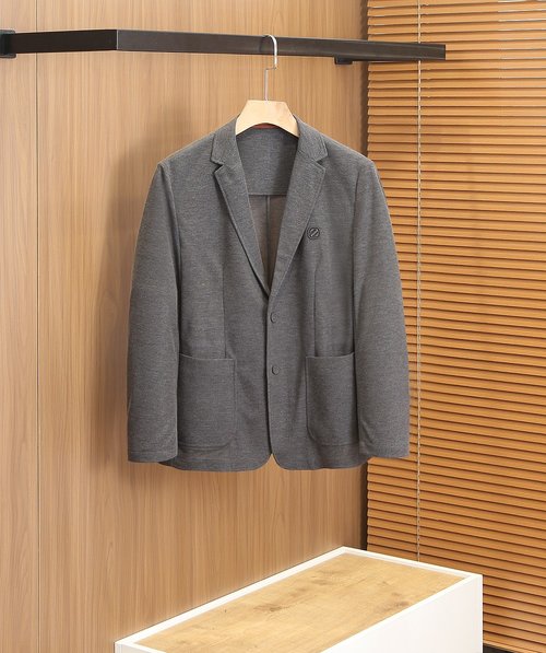 Zegna Slim-fit Two-button Single Suit Jacket