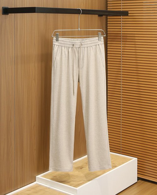 Loro Piana Classic Casual Set in Gray and Beige