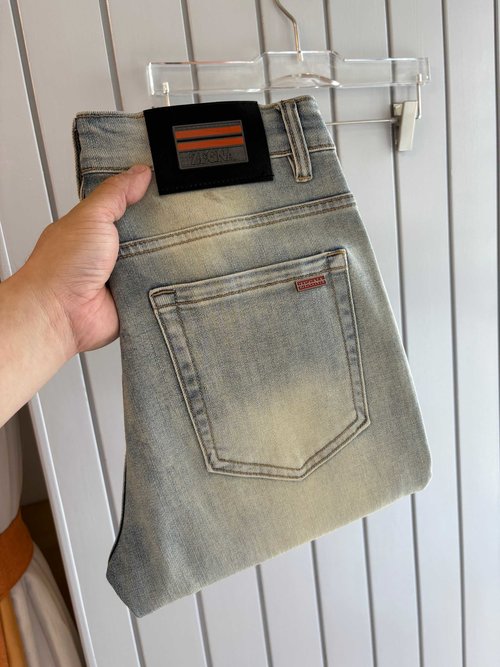 Zegna Premium Jeans with Excellent Comfort and Fit