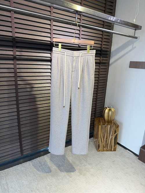 Loewe High - Quality Wool Blend Casual Sweatpants