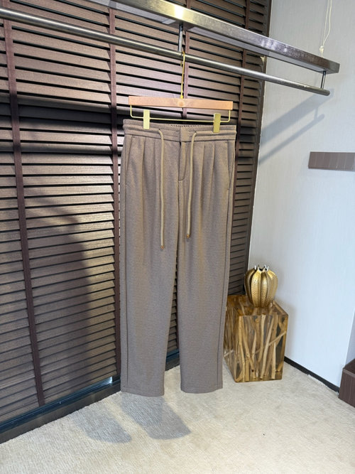 Loewe High - Quality Wool Blend Casual Sweatpants