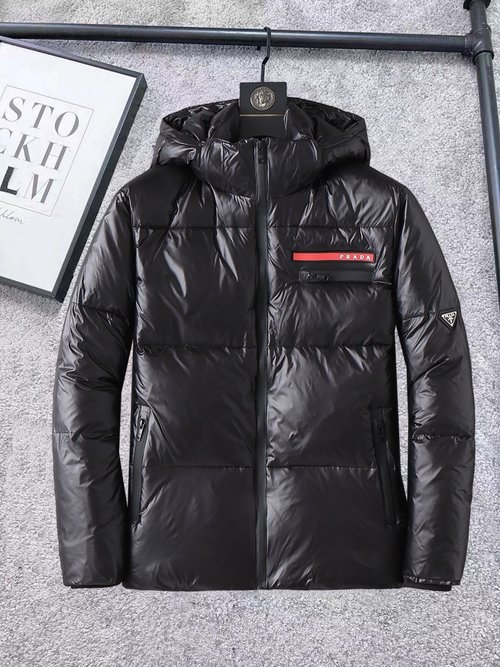 Prada Premium 90% Down Jacket with Classic Logo