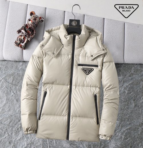 Prada Premium 90% Down Jacket with Classic Logo