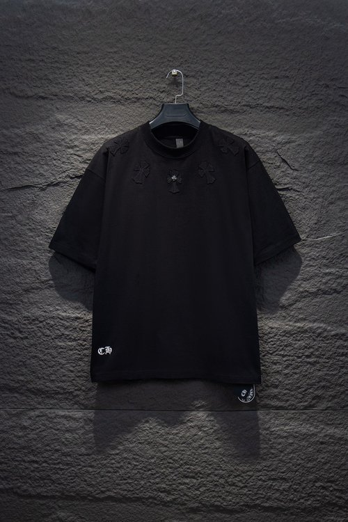 Chrome Hearts Comfortable and Stylish Embroidered T-Shirt