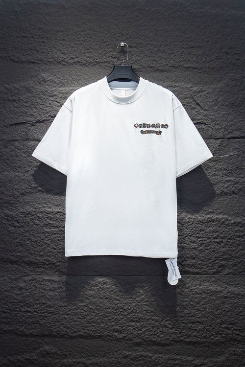 Chrome Hearts Soft Shirt with Exquisite Embroidery and Print