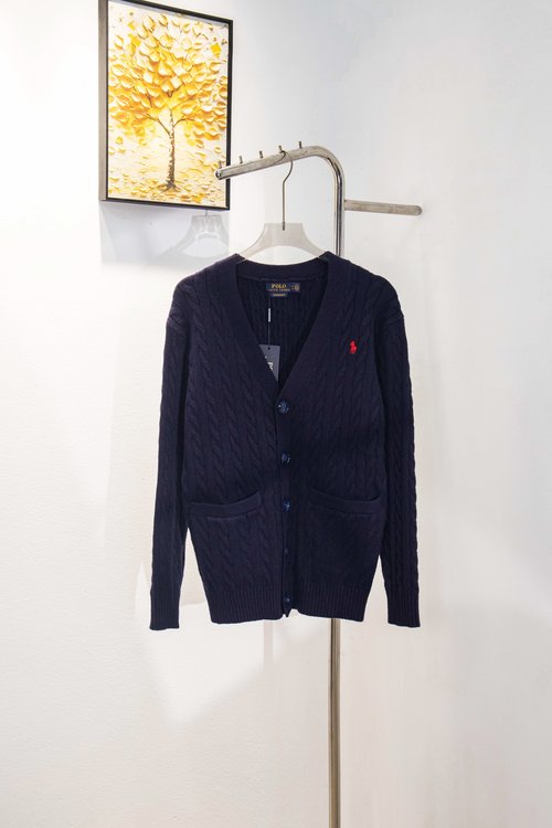 Polo Ralph Lauren Stylish Cardigan with Four Colors and Fine Workmanship