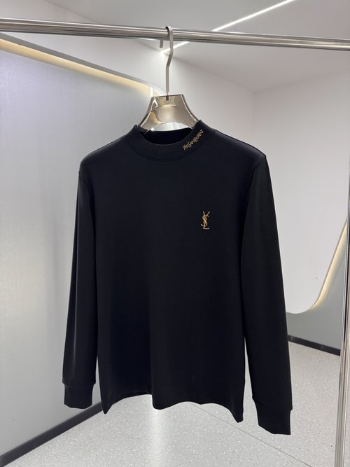 Yves Saint Laurent Trade Order Logo Embroidery Comfortable Base Layer
