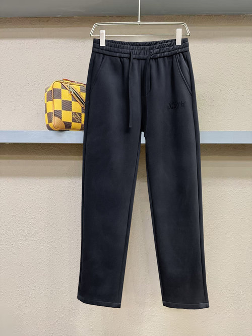Loewe New Casual Pants with Logo, Great Comfort