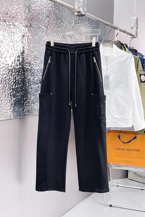 Louis Vuitton Casual Pants with Logo, High Comfort