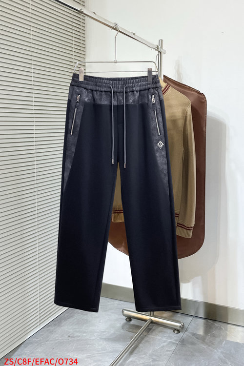 Dior Classic Logo Casual Pants for Comfort