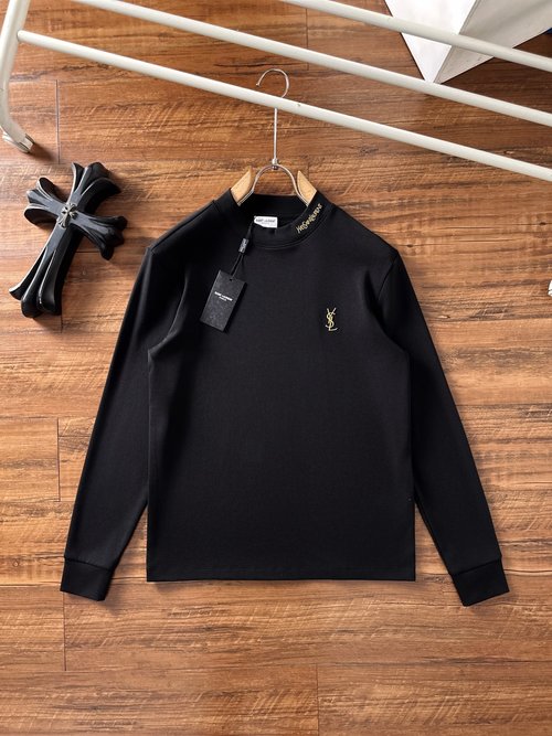 Yves Saint Laurent Fashionable Casual Long-Sleeved T-Shirt