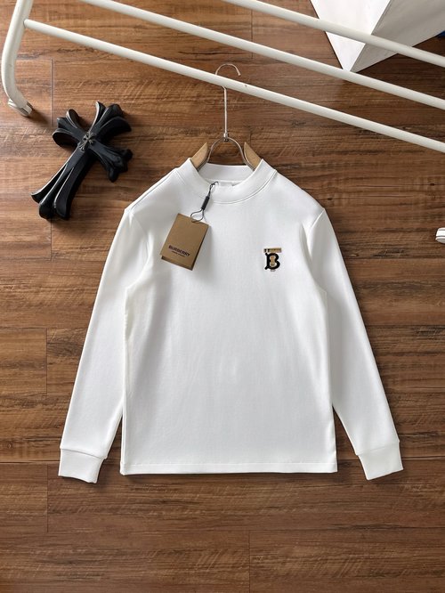 Burberry Sophisticated Cotton Long-Sleeved Shirt for Everyday Style