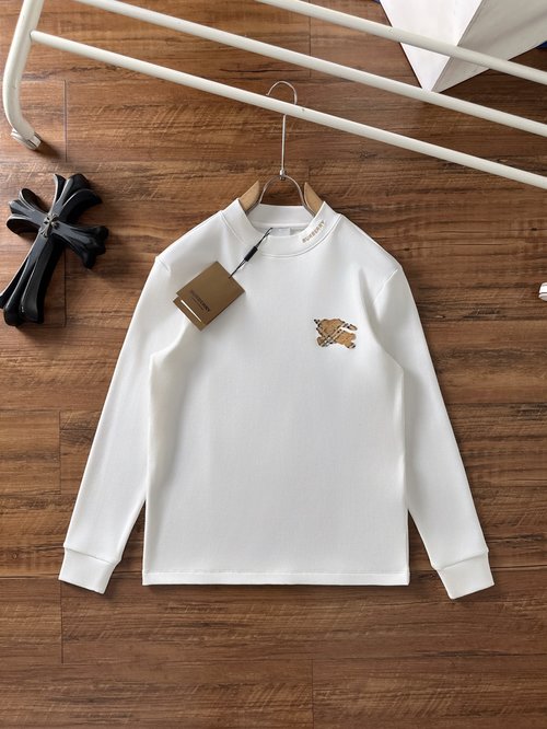 Burberry Fashionable High-Comfort Long-Sleeved T-Shirt