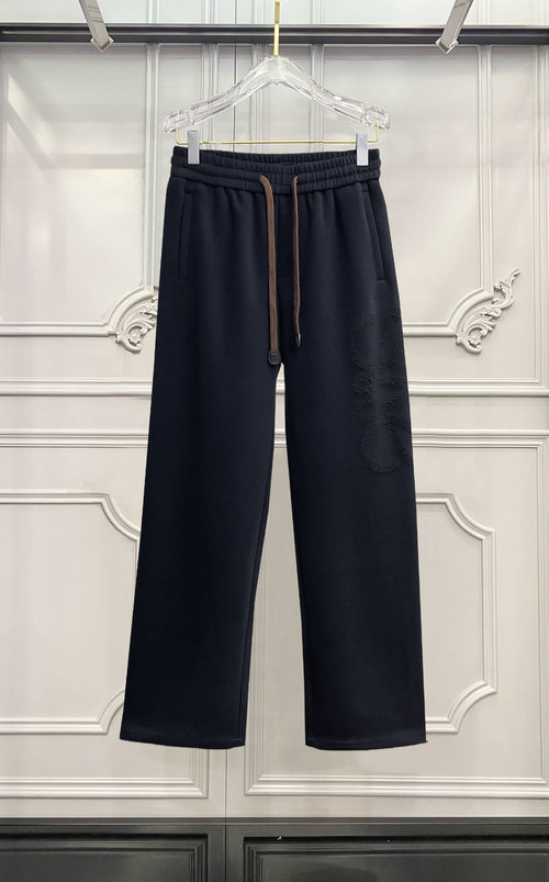 Loewe Classic Logo Casual Pants Made with Custom Fabric