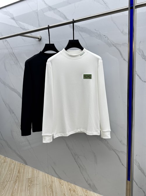 Gucci Warm Long-sleeved Base Layer with Logo Embroidery
