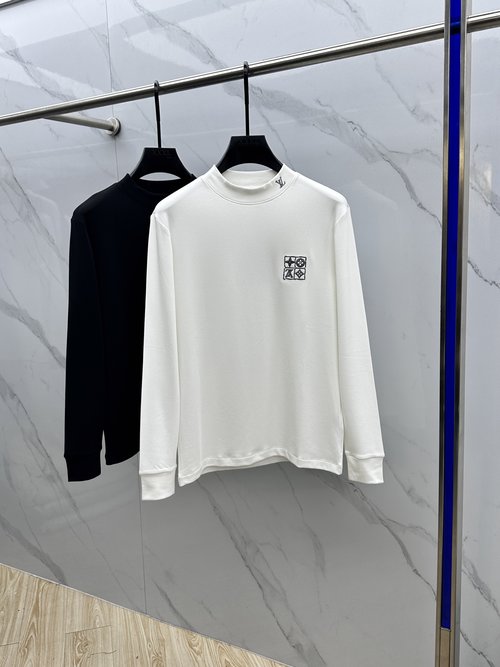 Louis Vuitton Warm Long-sleeved Base Layer with Logo Embroidery