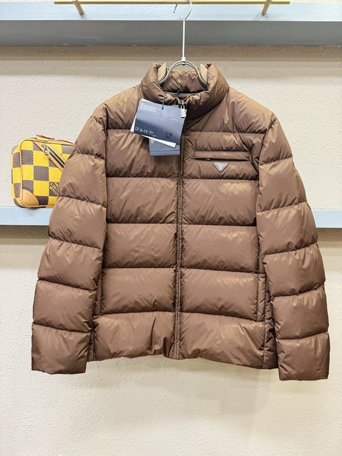 Prada Returnable Waterproof Padded Jacket, Warm and Stylish