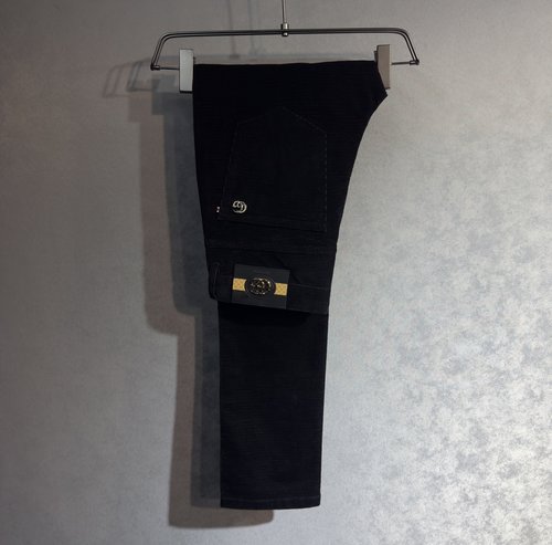 Gucci Luxurious and Comfortable Straight-Leg Casual Trousers