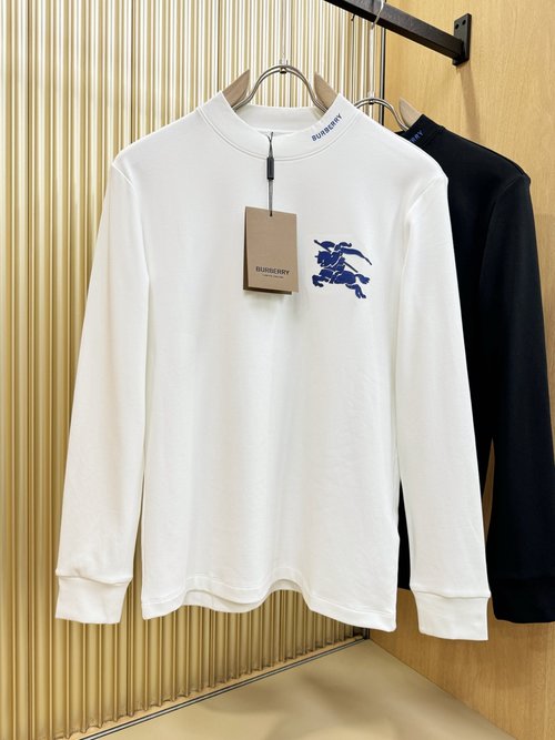 Burberry Soft Breathable T-Shirt with Iconic Branding