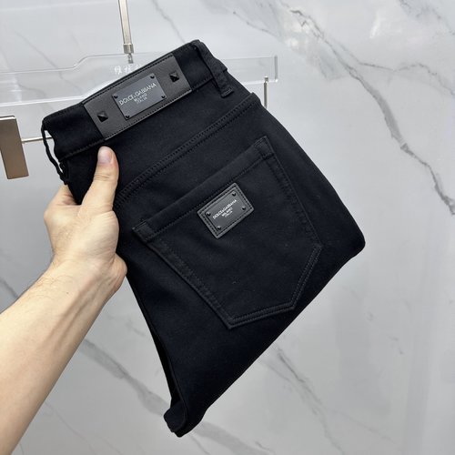 Dolce & Gabbana Customized Fleece Jeans with Premium Quality