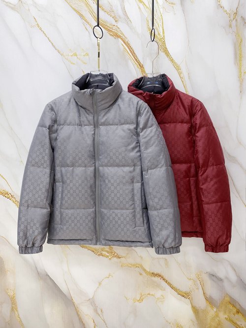 Gucci Down Jacket with Detachable Sleeves, Comfortable and Stylish