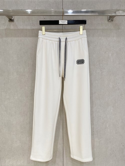 Dior Warm and Stylish Straight-leg Casual Pants
