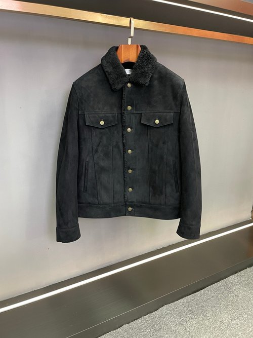 Yves Saint Laurent Merino Fur Coat for Various Occasions