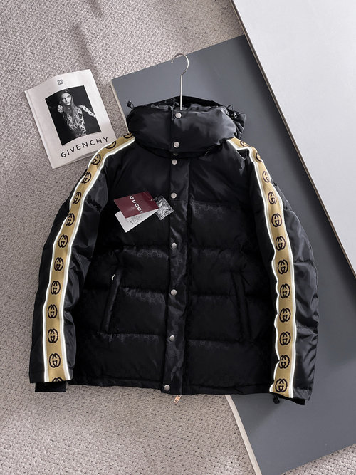 Gucci Premium Down Jacket with Classic Logo