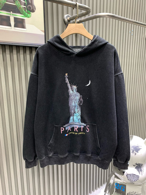 Balenciaga Balenciaga Liberty Goddess Hoodie with Special Process