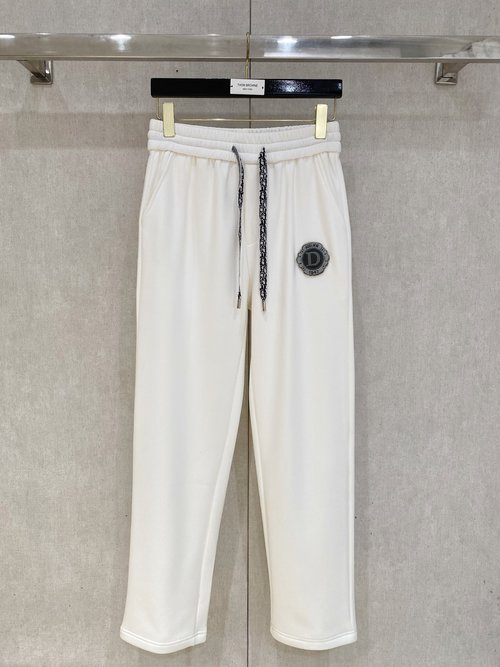 Dior Warm and Stylish Straight-Leg Casual Pants