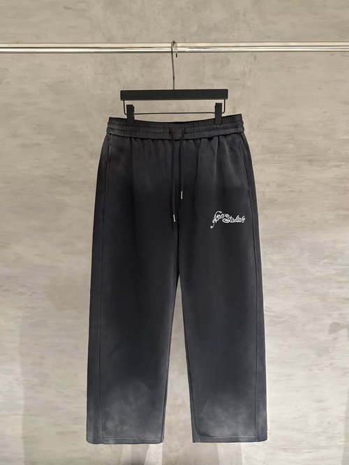 Acne Studios Comfortable Relaxed-Fit Embroidered Sweatpants