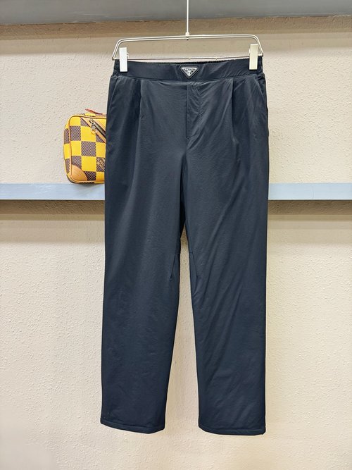Prada Windproof and Warm Down Pants for Cold Weather