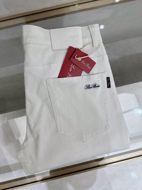Loro Piana High-quality Custom Jeans with Classic Logo
