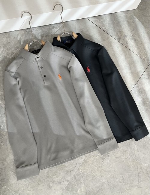 Polo Ralph Lauren Simple Solid Color Polo with Logo Embroidery