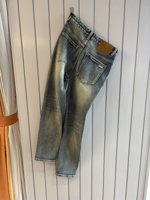 Fendi Soft Jeans with Luxury Cowhide Label