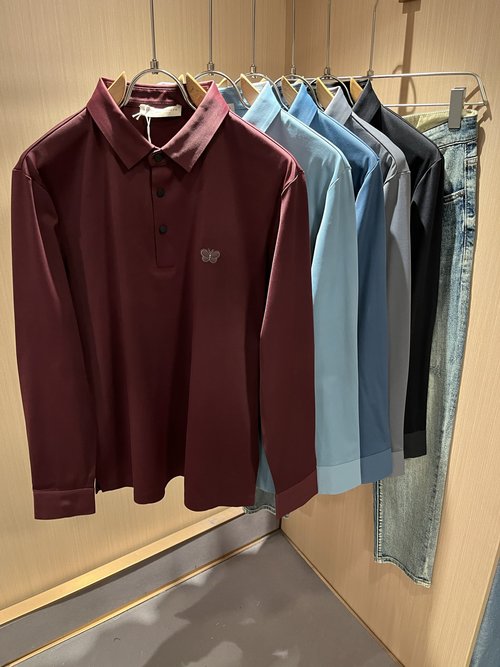 Bottega Veneta High - Quality Solid Polo with Logo Design