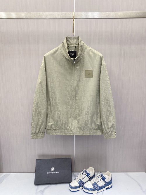 Dior New Stand - collar Jacket, Available in Black or Beige