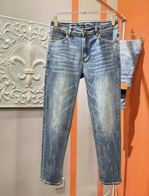 Dior Authentic Designer Jeans with Logo and After-Year Return