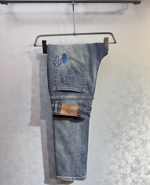 Chrome Hearts Comfortable Luxury Washable Jeans