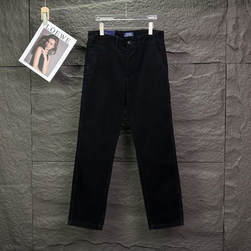 Polo Ralph Lauren RRL Corduroy Embroidered Logo Denim Jeans, Classic Design