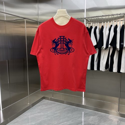 Vivienne Westhood Flocked Short Sleeve T-Shirt