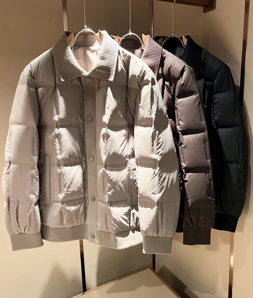 Loro Piana Imported Down Jacket with Unique Design