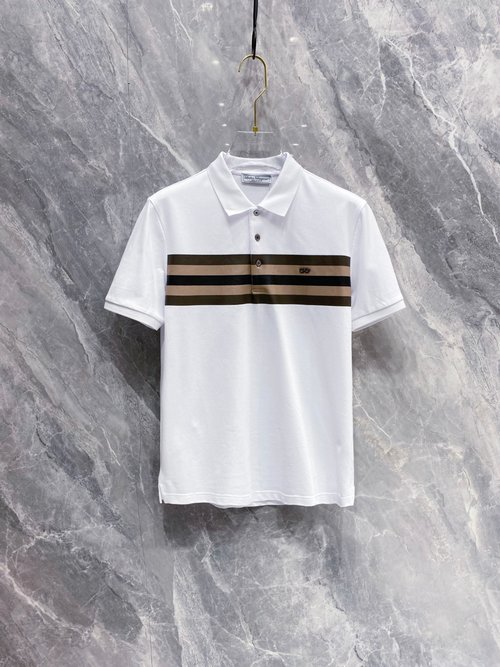 Ferragamo Classic Logo Polo Shirt Made of Mesh Fabric