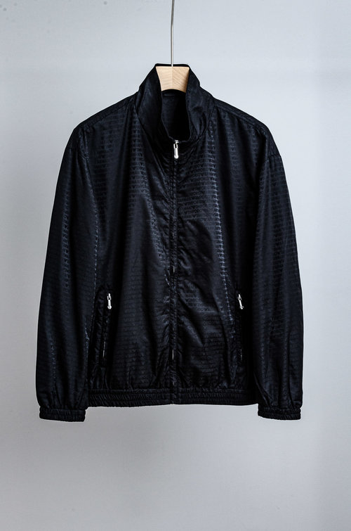 Armani Pure - color Jacket with Dark Pattern Design