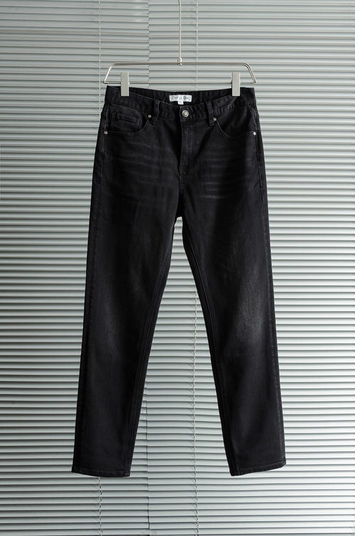 Dior Fashionable Straight-Leg Jeans with Logo