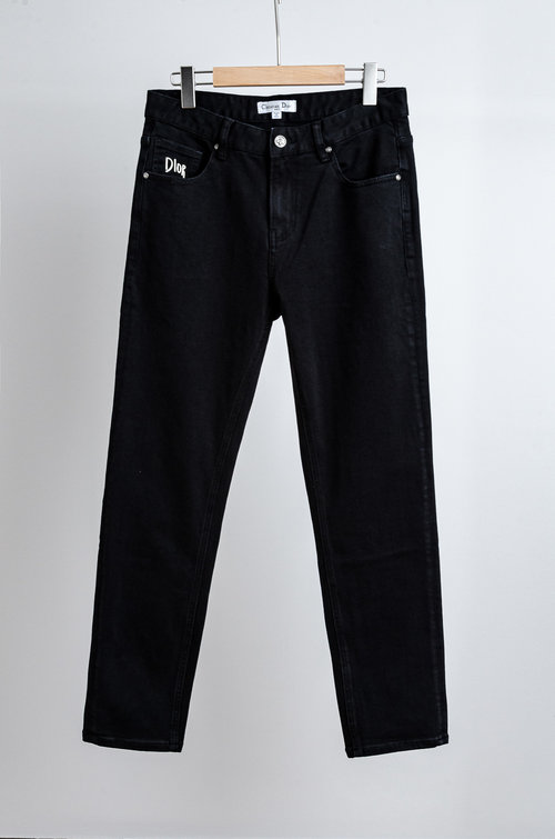 Dior Fashionable Straight-fit Jeans with Refined Details