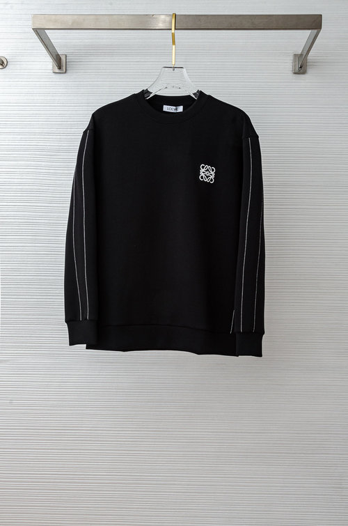 Loewe Comfortable and Stylish Round-neck Pullover Sweatshirt