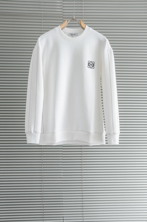 Loewe Comfortable and Stylish Round-neck Pullover Sweatshirt