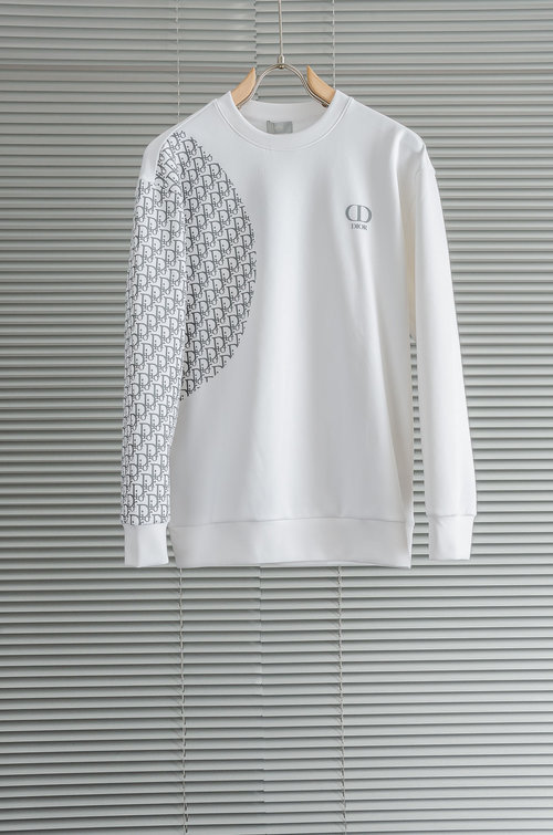 Dior Comfortable and Stylish Round-neck Pullover Sweatshirt