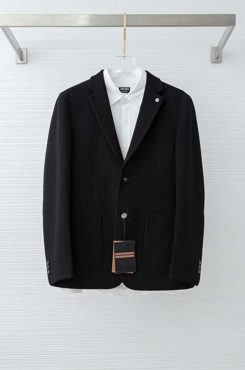 Zegna Comfortable and Stylish Knitted Suit Jacket